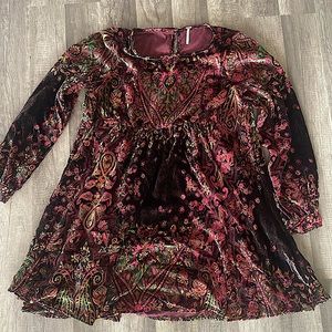 Free People velvet dress